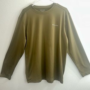 Hunter/Olive Green Columbia Omni-Wick Size Large